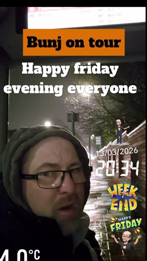 Good evening and weather, Friday 13/3/26 #weather #friday #weekend #westbrom #evening