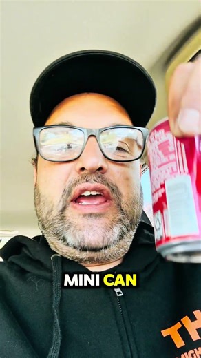 Cherry Float Coke Mini Can… THIS TASTES INSANE 😳🥤#coke #newvideoalert
