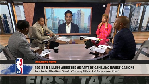 698K views · 5.2K reactions | Shams Charania has more on Chauncey Billups and Terry Rozier being arrested as part of gambling investigations by the FBI. | ESPN First Take | Facebook