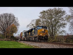 CSX Freight Train Showcase: Epic Horn Salute!