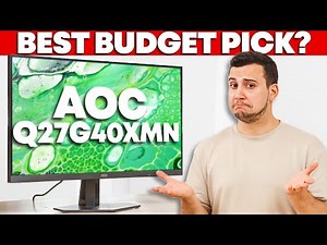 AOC Q27G3XMN Review 🎮 27” QHD Mini-LED Gaming Monitor | 180Hz HDR 1000