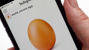 Egg-cellent! An egg becomes the most-liked image on Instagram