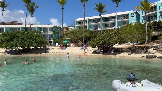 14K views · 243 reactions | Joy is . . . a day at the beach . . . a week at Secret Harbour! | Secret Harbour Beach Resort - St. Thomas, Virgin Islands | Facebook