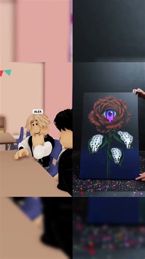 THE BOY FROM HER CLASS ALWAYS BOTHERED HER IN ROBLOX BUT.. • @ #roblox #berry #shorts