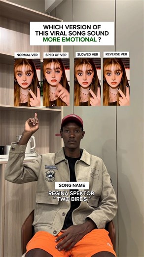 WHICH VERSION OF THIS VIRAL SONG SOUND MORE EMOTIONAL ? "TWO BIRDS" #shorts #viral #emotional #trend