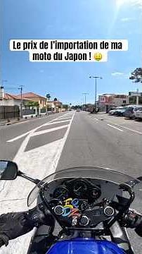 The price of importing my motorcycle from Japan! #shorts #motorcycle #biker #bikelife #mc22 #cbr2...