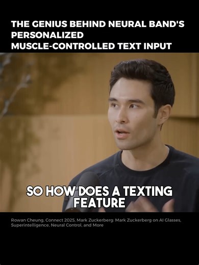 If you think voice commands are the future, think again because there’s a more private way. Mark Zuckerberg explains the neural band’s muscle-controlled text input, which learns your unique micro-movements over time for discreet, private control of AI glasses. This personalized interface goes beyond voice and buttons, offering a subtle method well-suited for social settings. For innovators, it illustrates how machine learning can unlock new, human-centric interaction models. How important is pri