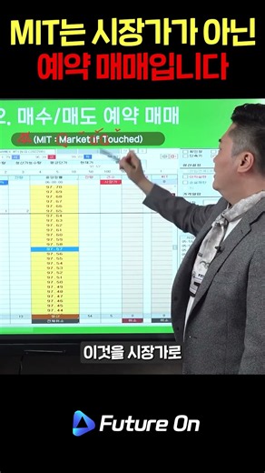 MIT는 시장가가 아닌 예약 매매입니다｜MIT 주문 쉽게 이해하기