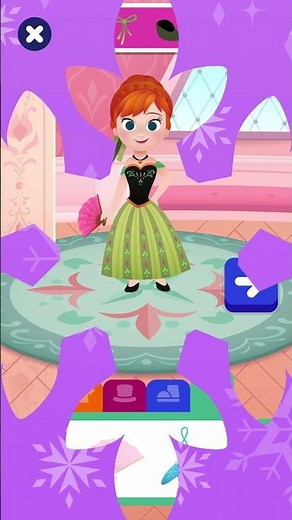 Clothes - Anna's Costume party Part 1 | Play and Learn English Games for Kids