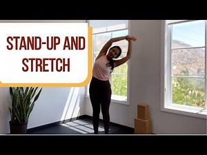 Stand Up And Stretch | 15-Minute Stand Up Yoga | Work Break or Morning Stretch | No Mat Needed