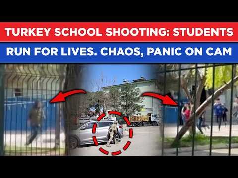 Turkey School Shooting Shocker: Students Run For Lives As Teen Gunman Opens Fire| Watch Chaos, Panic