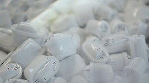 Witness innovation in action! BRITA's automated recycling separation plant ensures efficient and sustainable processing of used filters. Together, we're shaping a greener future. #BRITARecycling #SustainabilityInAction #EcoFriendly #GoGreen | BRITA Ireland
