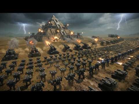 Total Destruction! 3,900,000 REPTILE TROLL & ZOMBIES VS FURY TANK & T45 ELITE !! UEBS 2