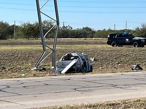One dead, car destroyed after rollover wreck on major highway