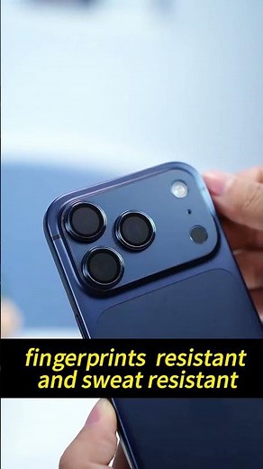 Invisible Shock-Resistant Lens Module Protection Film #iphone17promax#mobileaccessories