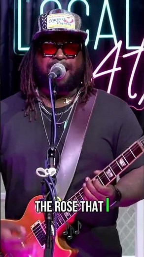 Epic Live Performance: Local Band Shines Under Neon Lights! #shorts