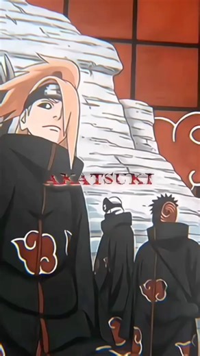 ❤️Akatsuki Edit – Dark Anime Aesthetic #anime #naruto #shorts