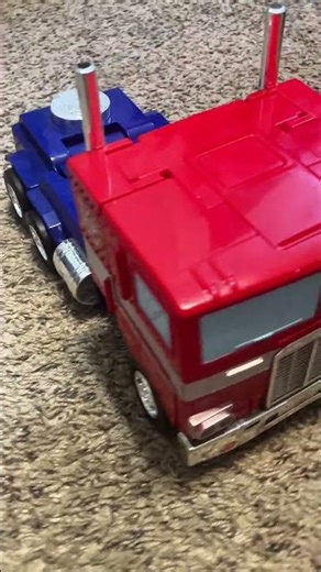 Optimus prime truck toy!#shorts #actionfigure #toy #transformers