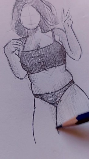 Learn How to Draw a Girl's Body Easily | Step-by-Step Tutorial