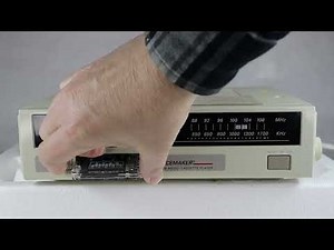 GE Under Kitchen Cabinet AM FM Radio with Cassette