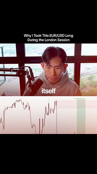 Why I Took This EUR/USD Long During the London Session