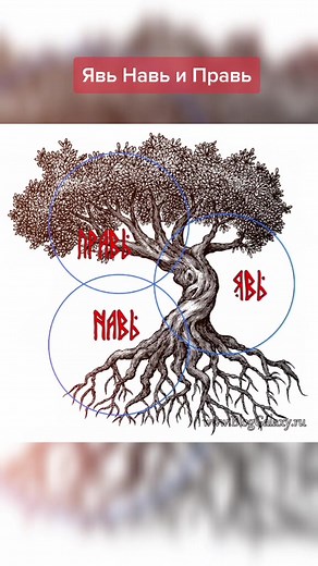 Словесные корни: Явь, Навь и Правь в славянской мифологии