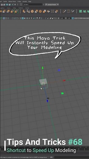 You Didn’t Know This Maya Shortcut | Reuse Last Tool with Middle Mouse