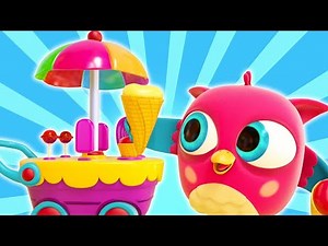 Learn colors for kids with baby cartoons full episodes. Hop Hop the owl & Learning toys for babies.