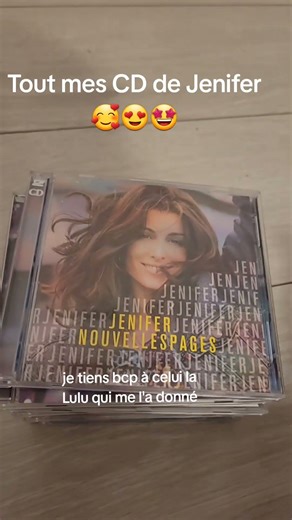 Ma collection de CD de ‪@JeniferOfficiel‬ #jenifer