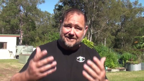 Goanna Got Chicken Rabbit Got Shock VLOG