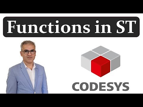CODESYS: Creating and using Functions in Structured Text (ST) #codesys #plcprogramming #iec61131