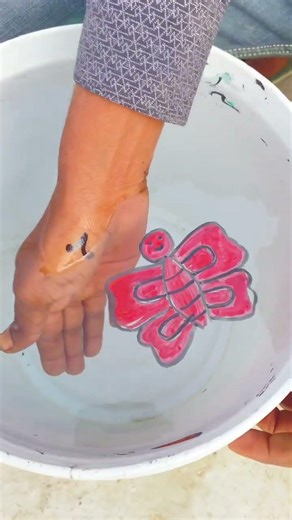 How to make butterfly #art #drawing