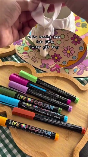 ASMR | Easy Easter Art | Paint Pens | Life of Colour