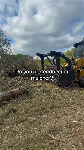 Let’s hear it #dozer #mulcher #landclearing