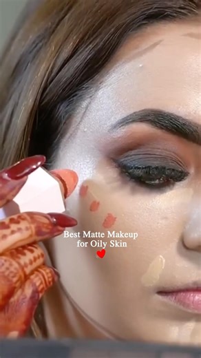 Flawless Matte Makeup For Oily Skin 🤎