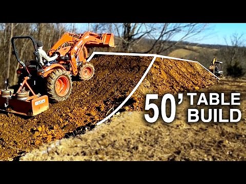 Building 50ft Motocross Tabletop Jump - Mx Track Build #16