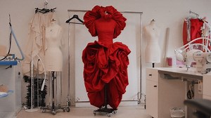 232K views · 4.9K reactions | #McQueenRoses Follow Head of Atelier, Judy Halil, as she gives a step-by-step demonstration and insight into the expertise of the studio at Alexander McQueen. Here she makes one of the centrepieces of the Roses installation: the swirling red Rose dress by Sarah Burton from the Autumn/Winter 2019 collection. Visit the installation at #27OldBondStreet, our London flagship. Video by @MashaVasyukova. #AlexanderMcQueen | Alexander McQueen | Facebook