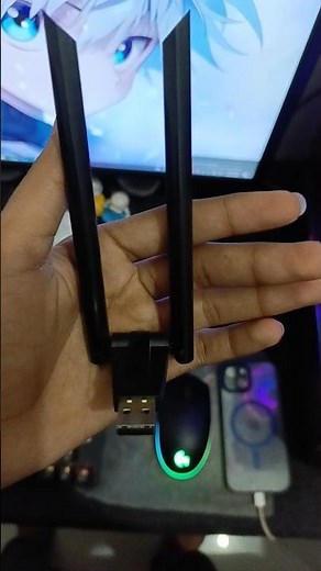 New wifi+ bluetooth adapter for pc 🔥 #pc