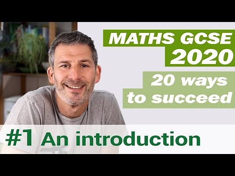 20 Ways to succeed in GCSE Maths (Part 1 - Introduction). Maths GCSE Revision Foundation & Higher
