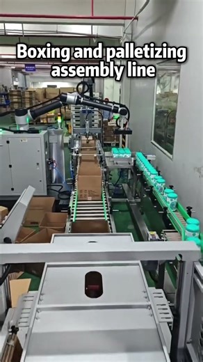 Packing and palletizing lines#Packingandpalletizingline#PackingMachine#palletizer