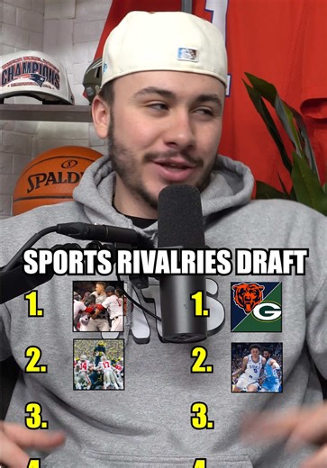 What is the BEST SPORTS RIVALRY of All Time👀⬇️ #iconicrivalriestiktokcontest #nba #fyp #nfl #cfb