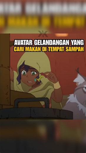 AVATAR GELANDANGAN YANG CARI MAKAN DI TEMPAT SAMPAH