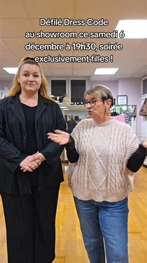 J-1 pour le défilé Dress Code, tout est prêt pour vous accueillir et on a hâte !! RDV au showroom à 19h30, après le défilé nous aurons le plaisir de vous proposer un apéritif dînatoire 🥰 Pour les copines de la Dress Team qui ne sont pas de la région, le défilé sera diffusé en direct sur nos réseaux 😊 ⚠️ Soirée réservée aux filles 👧 #showroom #defile #defiledemode #vetementsfemmes #pretaporterfemme #dresscodegap | Dress Code Gap