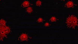 Medical Illustration Animation Background Cells Bacteria Viruses World Human Risk
