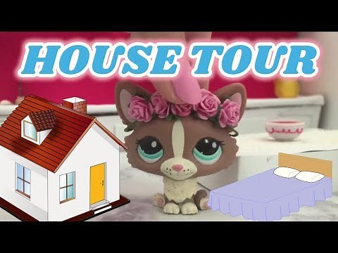 LPS HOUSE TOUR! - I MADE AN ENTIRE HOUSE!