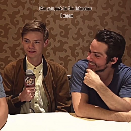 Interview with Dylan O'Brien and Thomas Brodie-Sangster from The Maze Runner