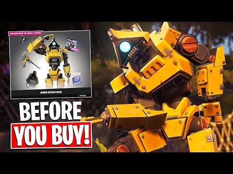 *NEW* ROBO-KEVIN Pack Gameplay + Combos! Before You Buy (Fortnite Battle Royale)