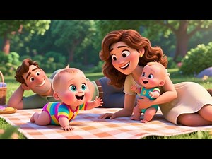 Baby’s Family Picnic 🧺👶 | Fun Learning Song for Kids | Preschool Adventure Video