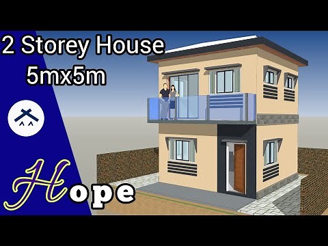 Tiny House Design (5x5 Meter)