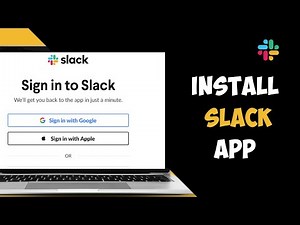 How to Install Slack App in Laptop